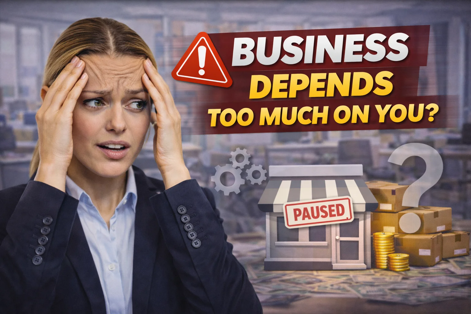 The Business Depends Too Much on Me