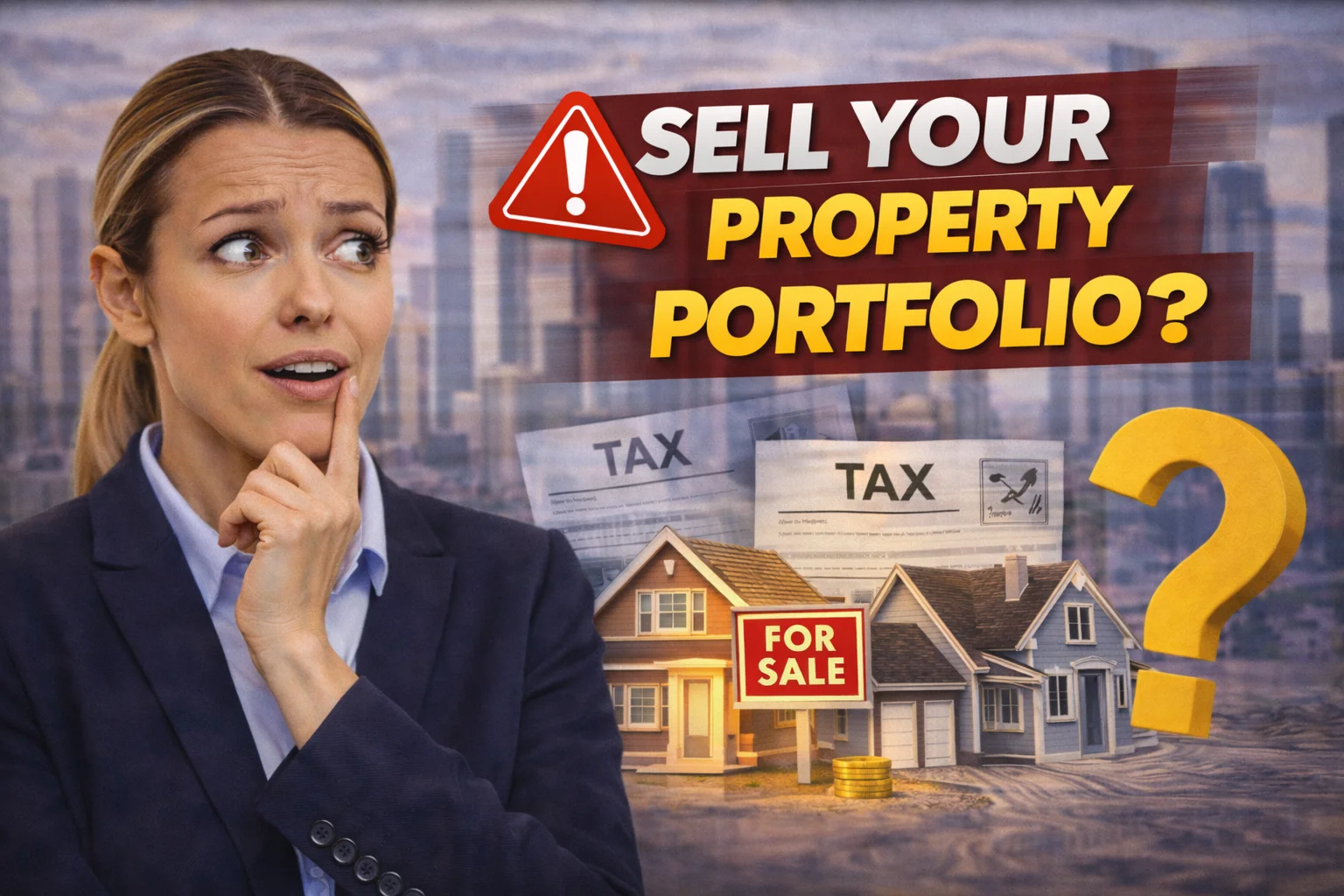 Had Enough of the Changes and Thinking About Selling Your Property Portfolio?