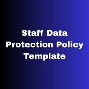 Staff Data Protection Policy Template