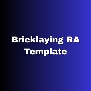 Bricklaying RA Template