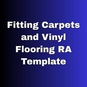 Fitting Carpets and Vinyl Flooring RA Template