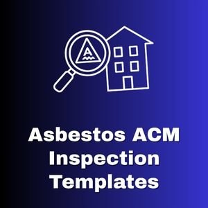 Asbestos ACM Inspection Templates Template