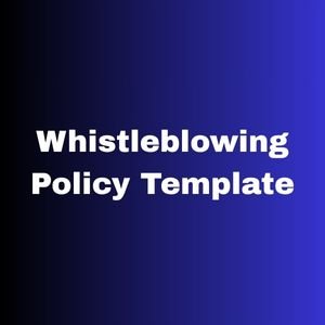 Whistleblowing Policy Template